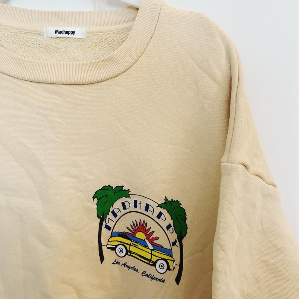 madhappy heritage crewneck sweatshirt // los angeles, california design